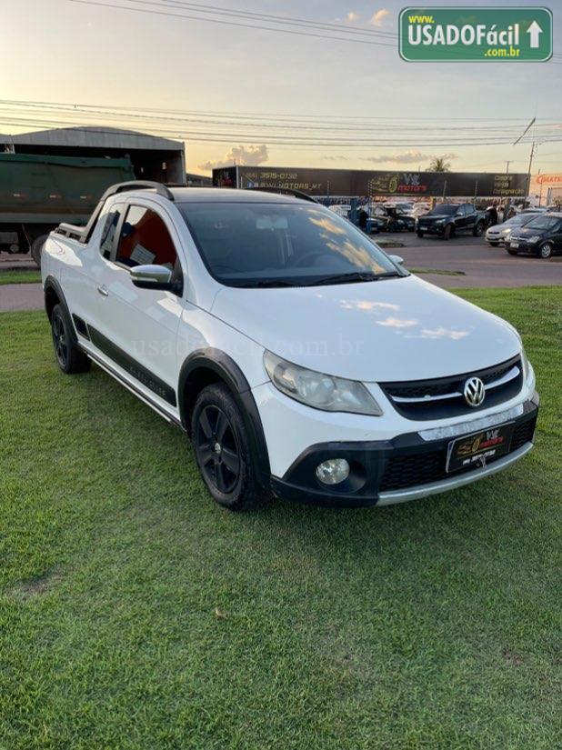 VW - Volkswagen Saveiro Cross 1.6 C.E. Branca 2012 - Campo Grande