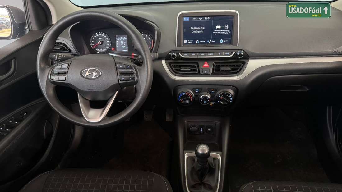 Hyundai HB20 Hatch Comfort Plus 1.0 Mecânico Flex 2024/2024 — foto 13 de 20