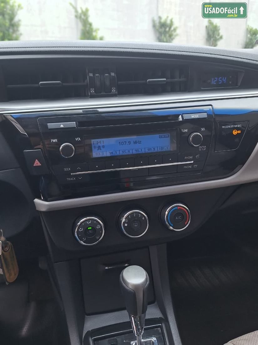 Toyota Corolla GLi 1.8 Automático Flex 2015/2016 — foto 12 de 19