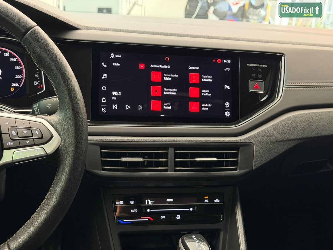 Volkswagen Virtus Exclusive 250 TSI 1.4 Automático Flex 2023/2024 — foto 8 de 16