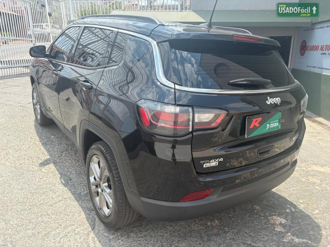Jeep Compass Longitude TD 350 2.0 4x4 Automático Diesel 2022/2023 — foto 6 de 30