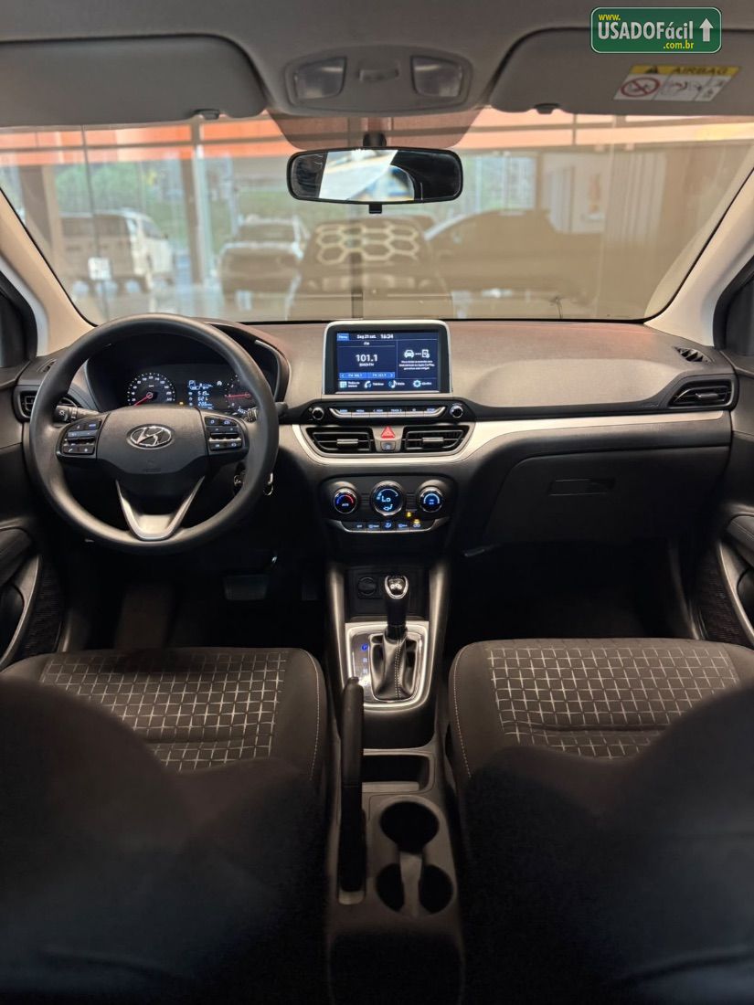 Hyundai HB20 Hatch Comfort Plus 1.0 Turbo Automático Flex 2024/2025 — foto 8 de 13