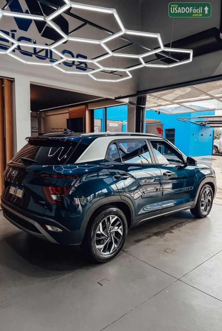 Hyundai Creta Platinum 1.0 Turbo Automático Flex 2022/2022 — foto 11 de 12