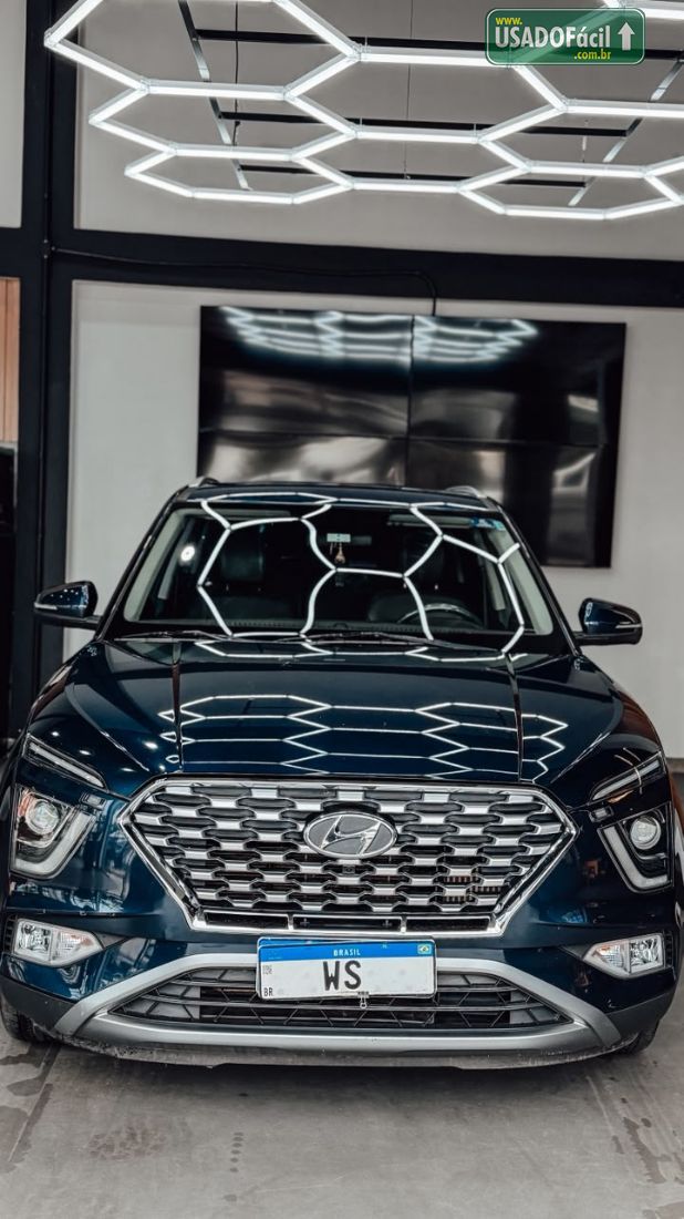 Hyundai Creta Platinum 1.0 Turbo Automático Flex 2022/2022 — foto 5 de 12