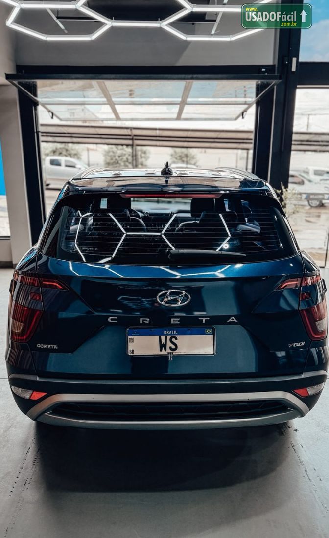 Hyundai Creta Platinum 1.0 Turbo Automático Flex 2022/2022 — foto 8 de 12