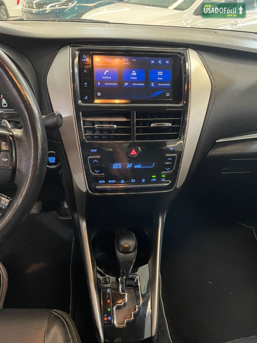Toyota Yaris Sedan XLS 1.5 Automático Flex 2019/2019 — foto 7 de 12