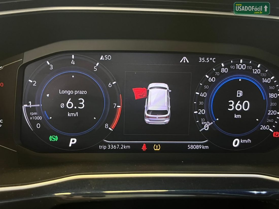Volkswagen T-Cross Comfortline 200 TSI 1.0 Automático Flex 2021/2022 — foto 12 de 12