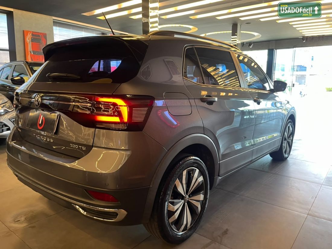 Volkswagen T-Cross Comfortline 200 TSI 1.0 Automático Flex 2021/2022 — foto 4 de 12