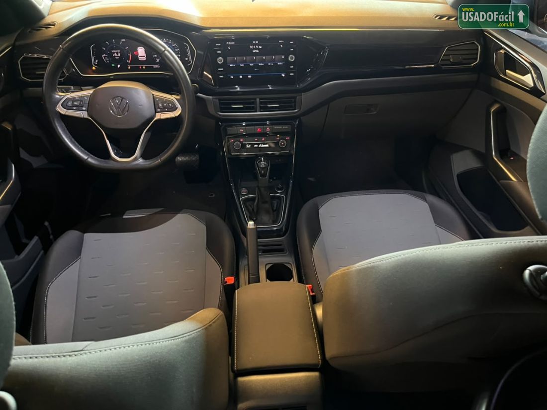 Volkswagen T-Cross Comfortline 200 TSI 1.0 Automático Flex 2021/2022 — foto 8 de 12