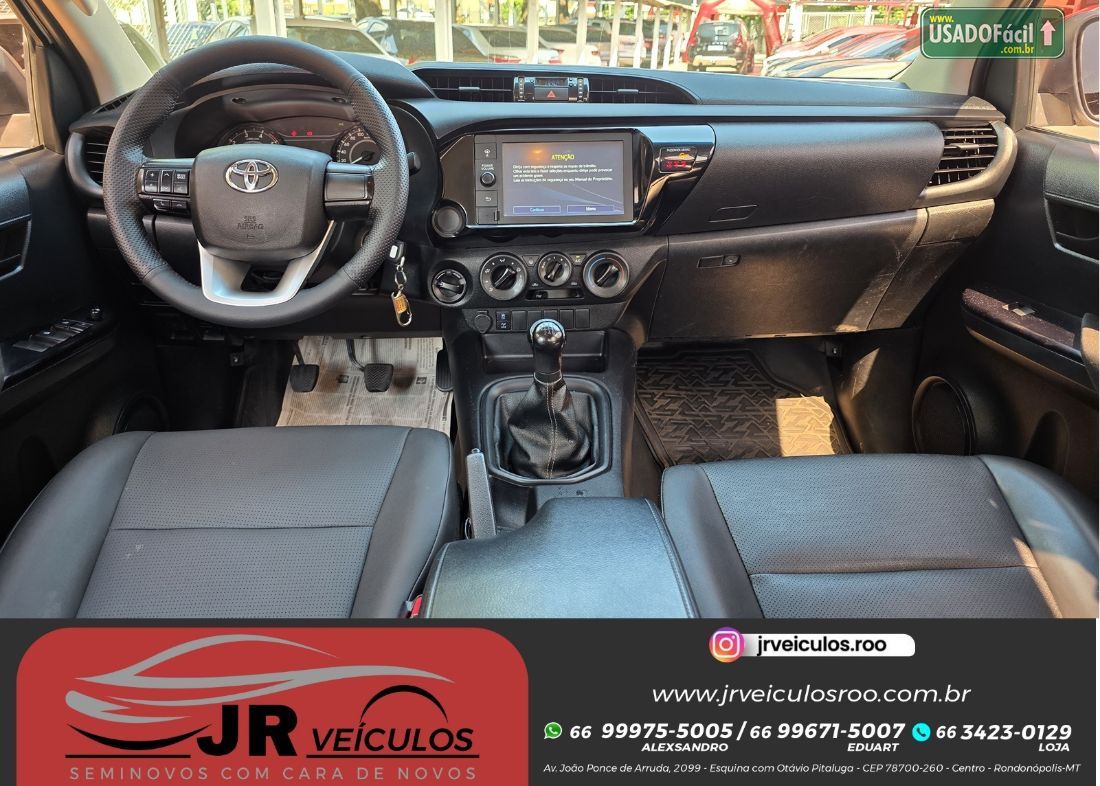 Toyota Hilux CD 2.8 4x4 Mecânico Diesel 2021/2021 — foto 11 de 15