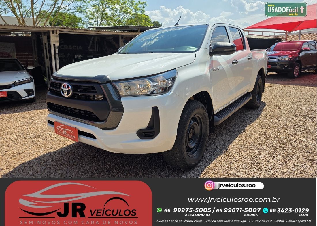Toyota Hilux CD 2.8 4x4 Mecânico Diesel 2021/2021 — foto 3 de 15