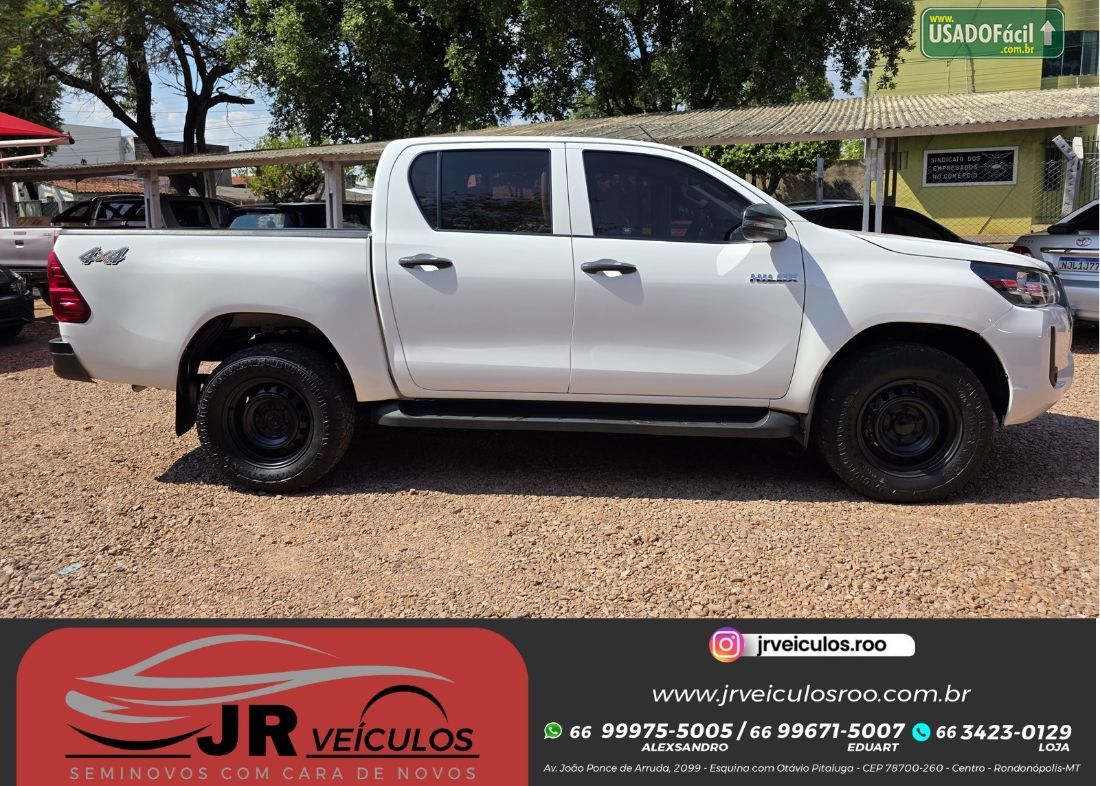 Toyota Hilux CD 2.8 4x4 Mecânico Diesel 2021/2021 — foto 8 de 15
