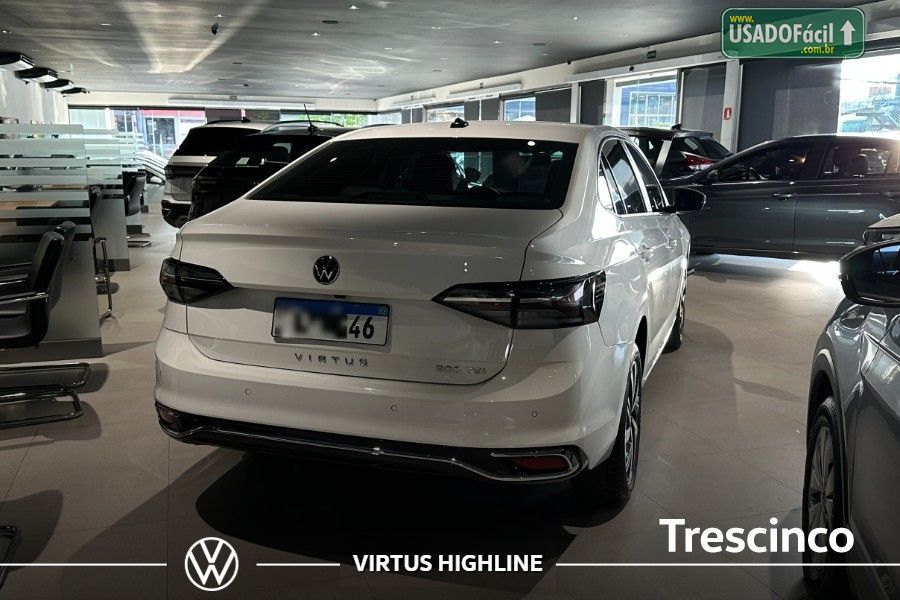 Volkswagen Virtus Highline 200 TSI Automático Flex 2024/2025 — foto 2 de 6