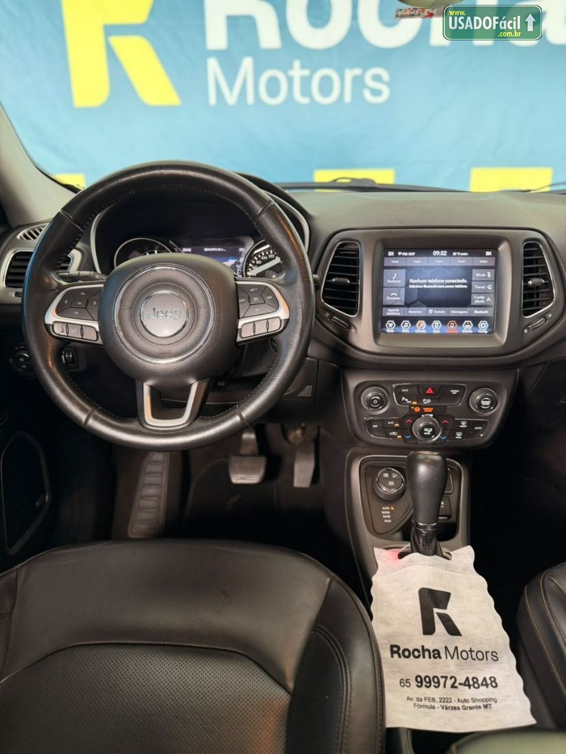 Jeep Compass Longitude 2.0 4X4 Automático Diesel 2019/2020 — foto 15 de 20