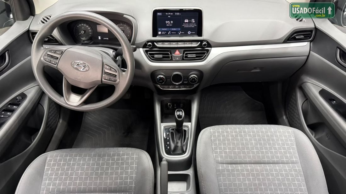 Hyundai HB20S Sedan Comfort Plus 1.0 Turbo Automático Flex 2024/2025 — foto 9 de 14