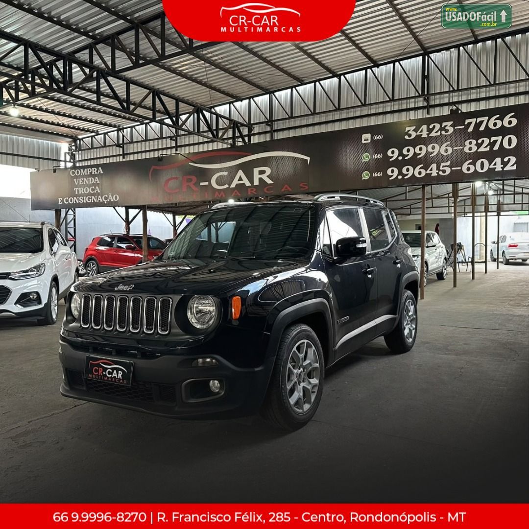 Jeep Renegade Longitude 1.8 4x2 Automático Flex 2017/2017 — foto 3 de 14