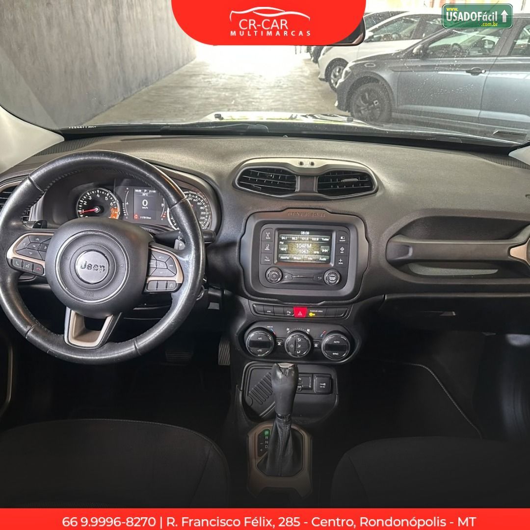 Jeep Renegade Longitude 1.8 4x2 Automático Flex 2017/2017 — foto 9 de 14