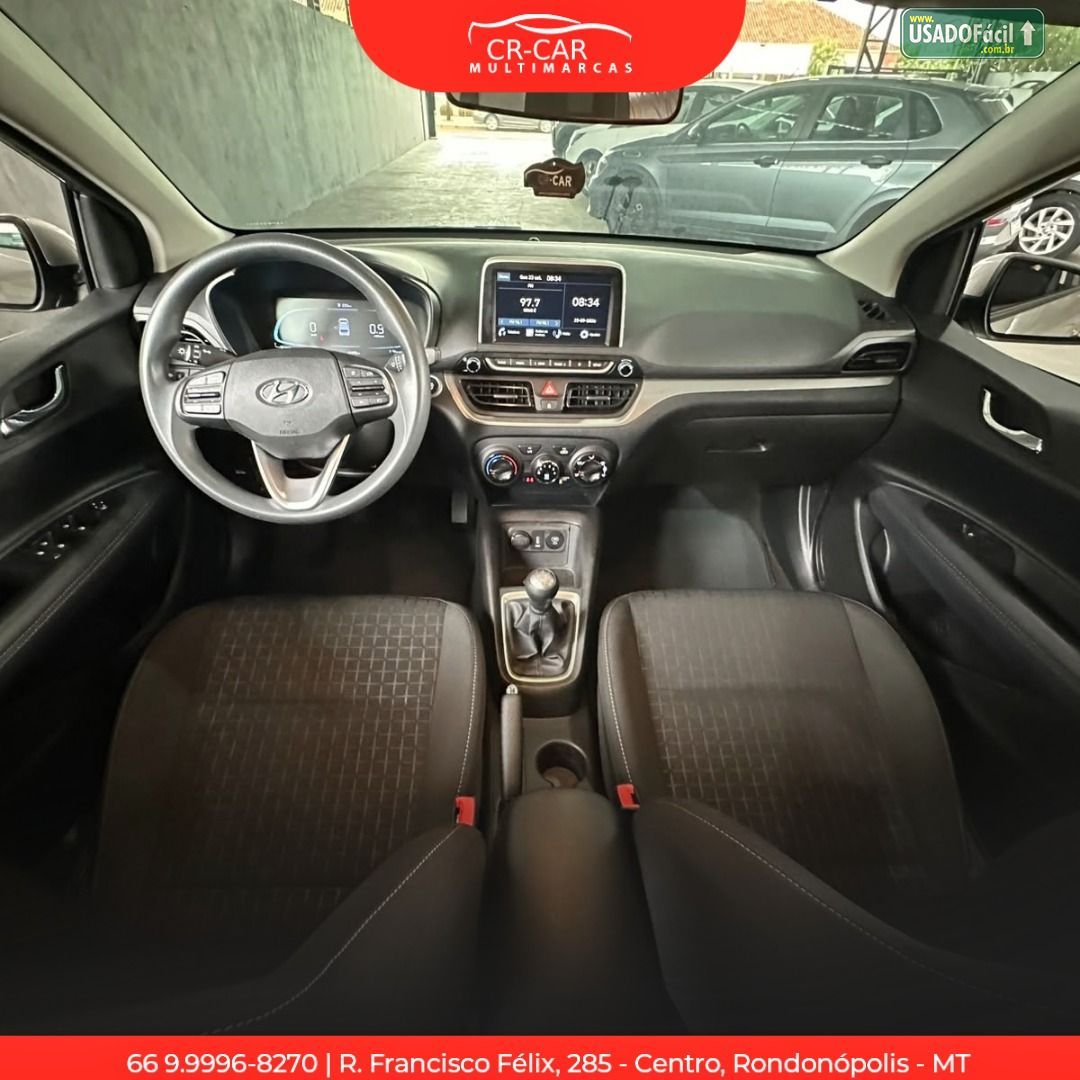 Hyundai HB20 Hatch Limited Plus 1.0 Mecânico Flex 2024/2025 — foto 8 de 14