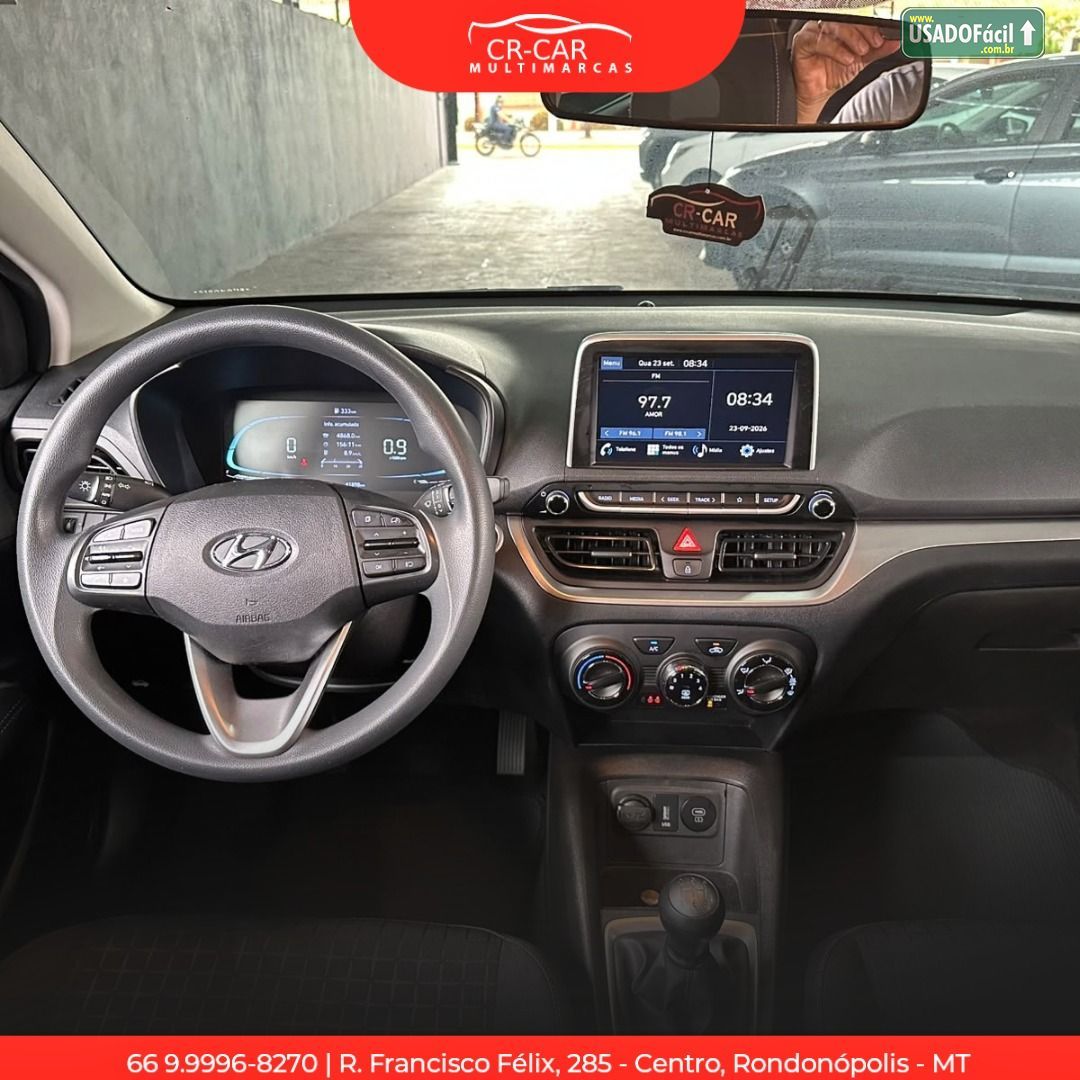 Hyundai HB20 Hatch Limited Plus 1.0 Mecânico Flex 2024/2025 — foto 9 de 14