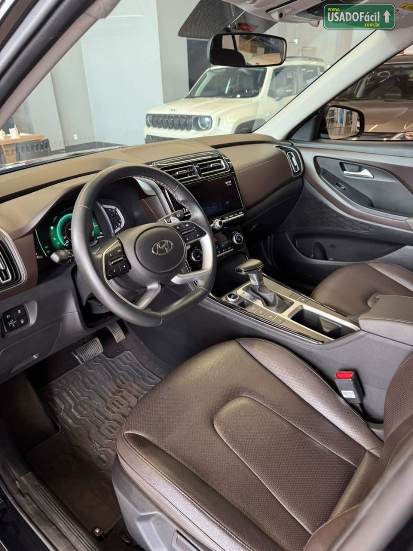 Hyundai Creta Platinum 1.0 Turbo Automático Flex 2023/2023 — foto 10 de 12