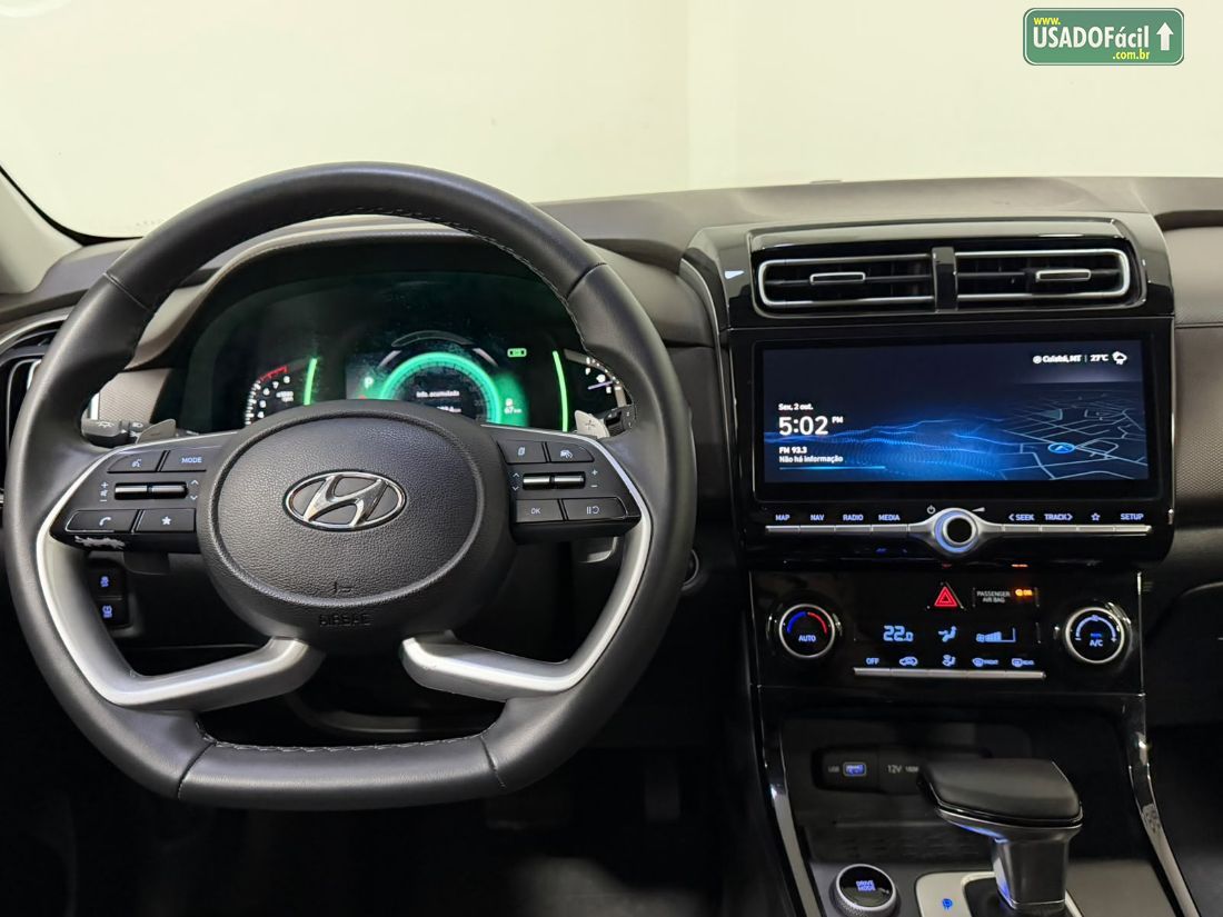 Hyundai Creta Platinum 1.0 Turbo Automático Flex 2023/2024 — foto 11 de 15