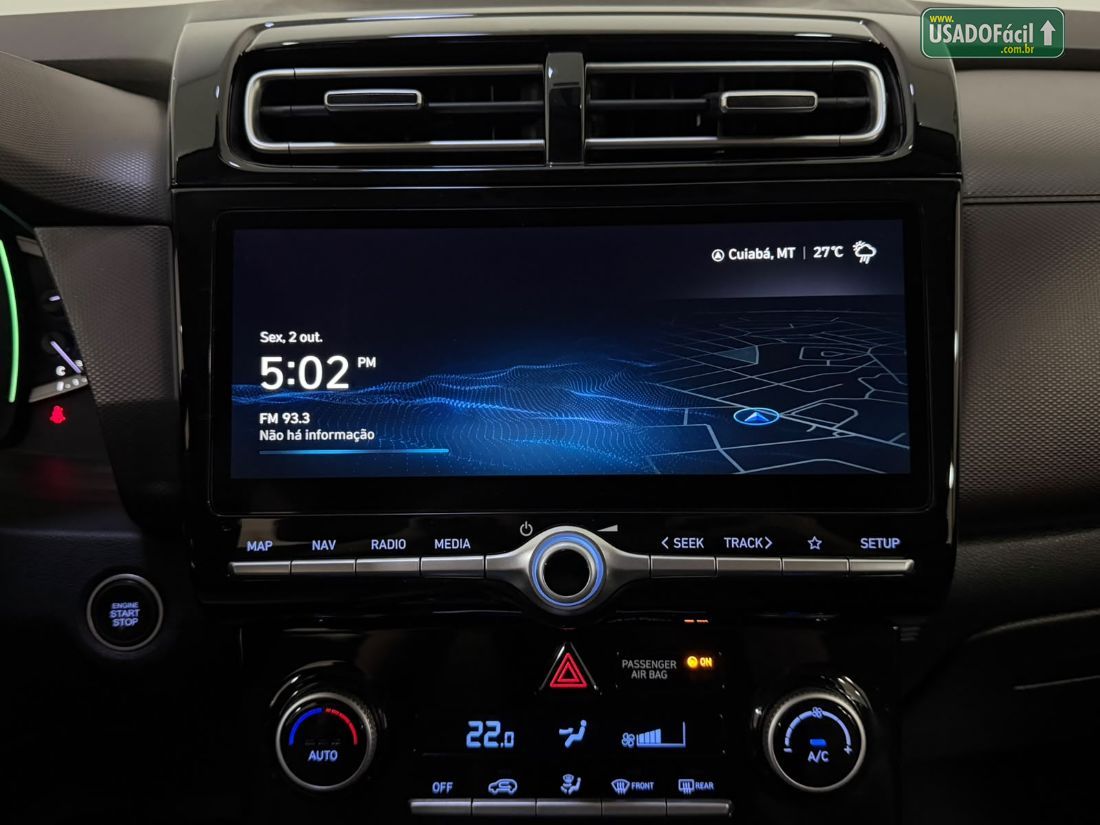 Hyundai Creta Platinum 1.0 Turbo Automático Flex 2023/2024 — foto 14 de 15
