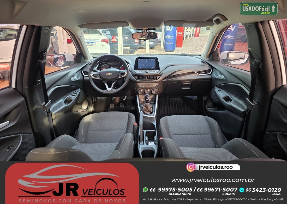 CHEVROLET/GM Onix Hatch LT 1.0 Mecânico Flex 2022/2023 — foto 10 de 15