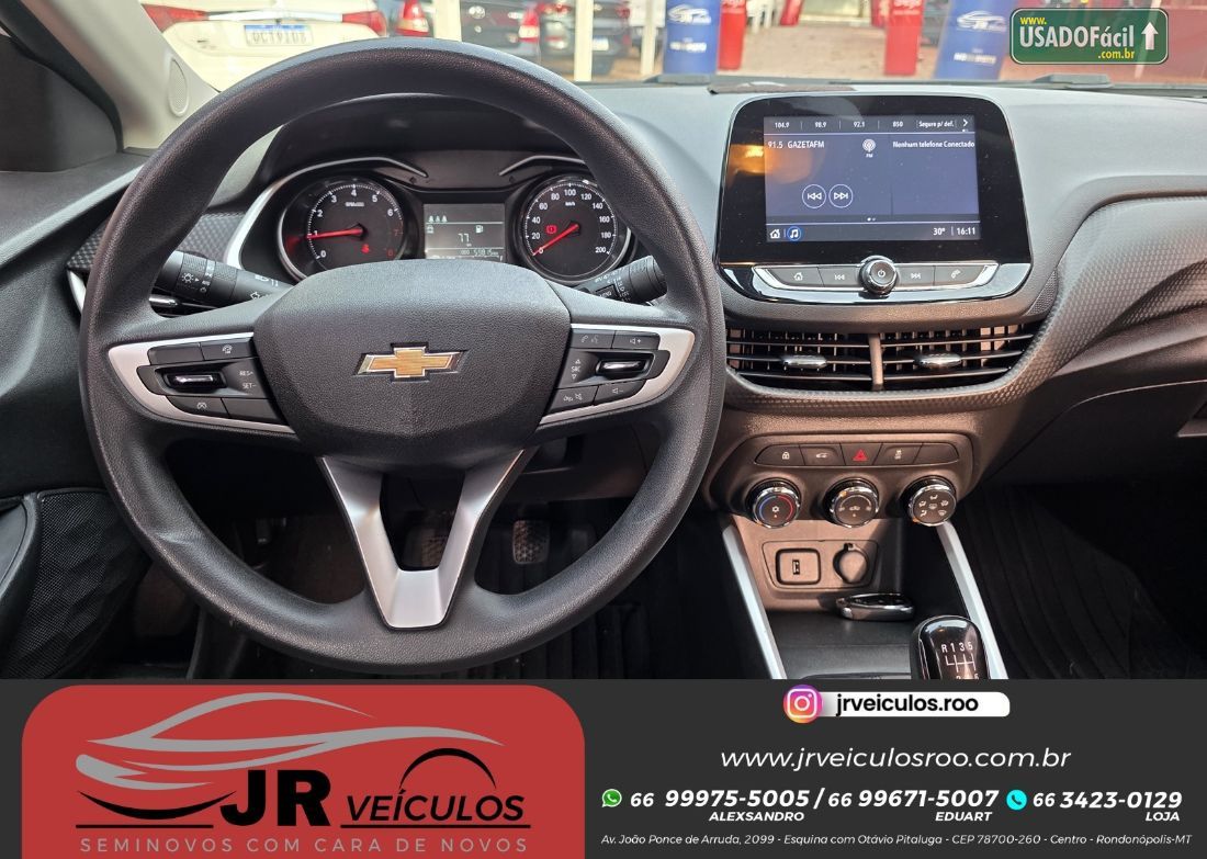 CHEVROLET/GM Onix Hatch LT 1.0 Mecânico Flex 2022/2023 — foto 12 de 15