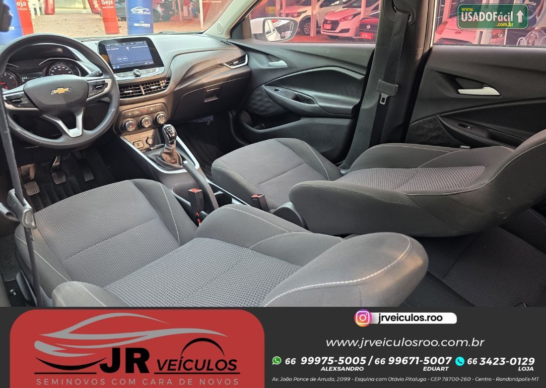 CHEVROLET/GM Onix Hatch LT 1.0 Mecânico Flex 2022/2023 — foto 9 de 15