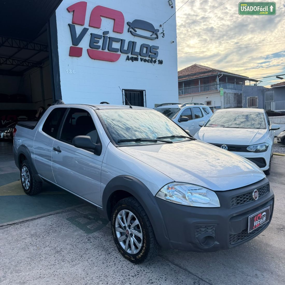 Fiat Strada Hard Working CD 1.4 Fire Flex 2020/2020 — foto 2 de 10