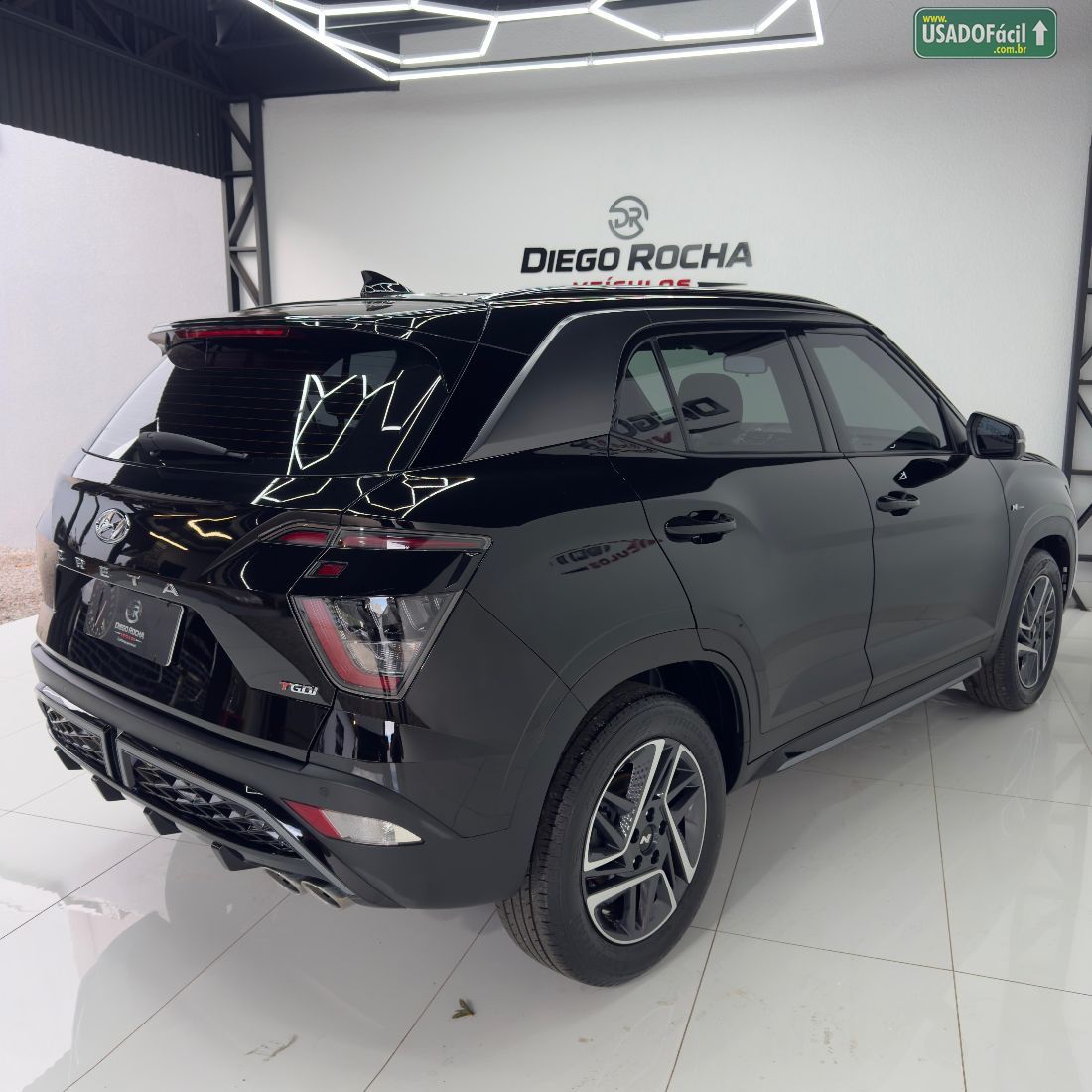 Hyundai Creta N Line 1.0 Turbo Automático Flex 2024/2025 — foto 4 de 21