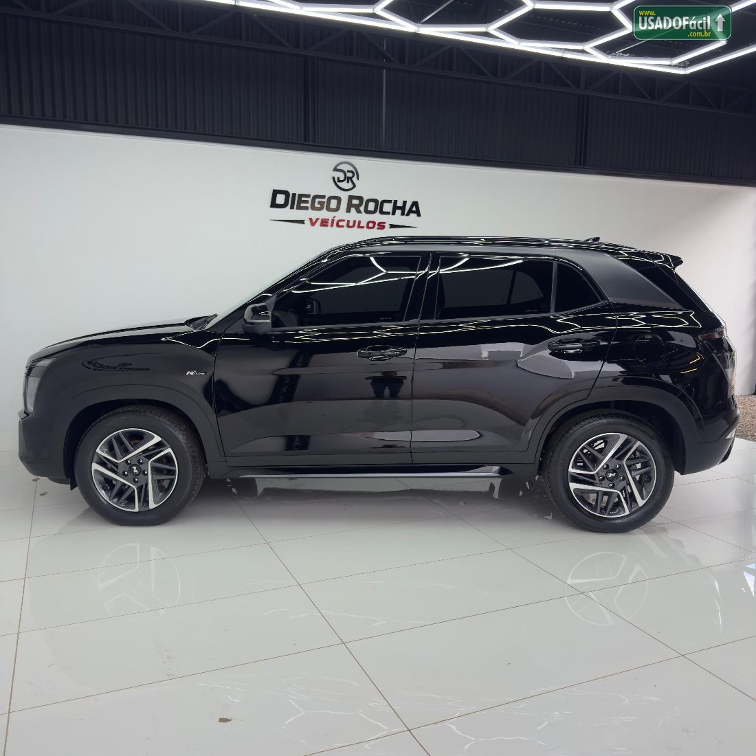 Hyundai Creta N Line 1.0 Turbo Automático Flex 2024/2025 — foto 8 de 21