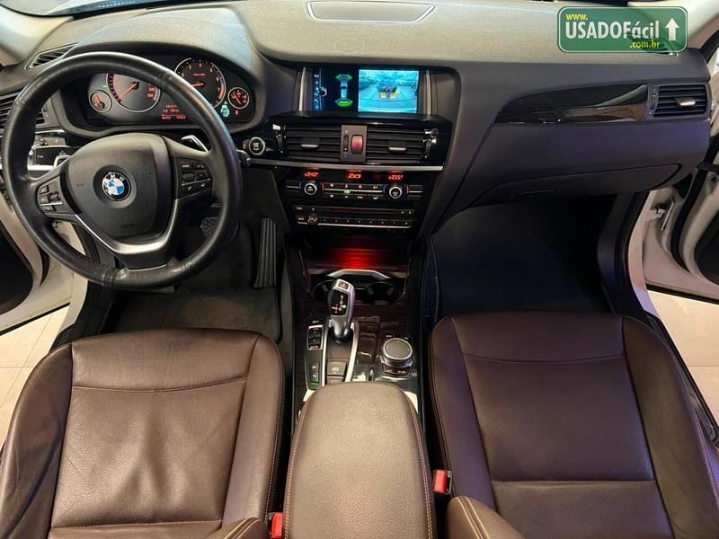 BMW BMW X3 20i X-Line 2.0 Bi-Turbo Flex Automático Blindada 2017/2017 — foto 11 de 19
