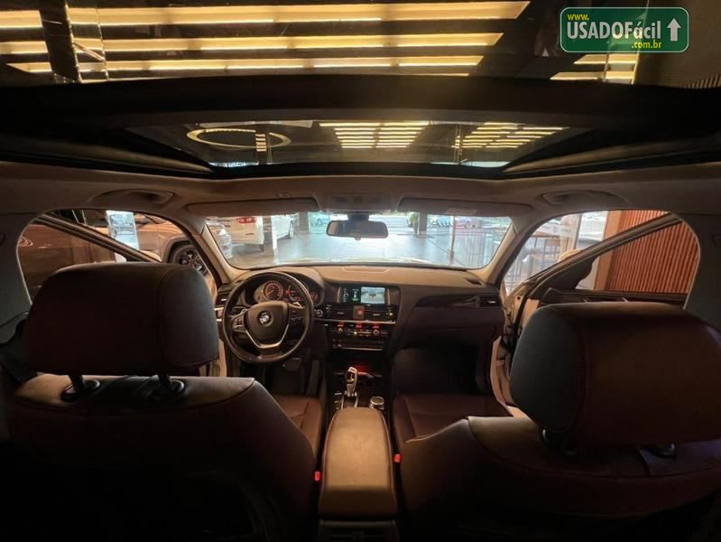 BMW BMW X3 20i X-Line 2.0 Bi-Turbo Flex Automático Blindada 2017/2017 — foto 12 de 19