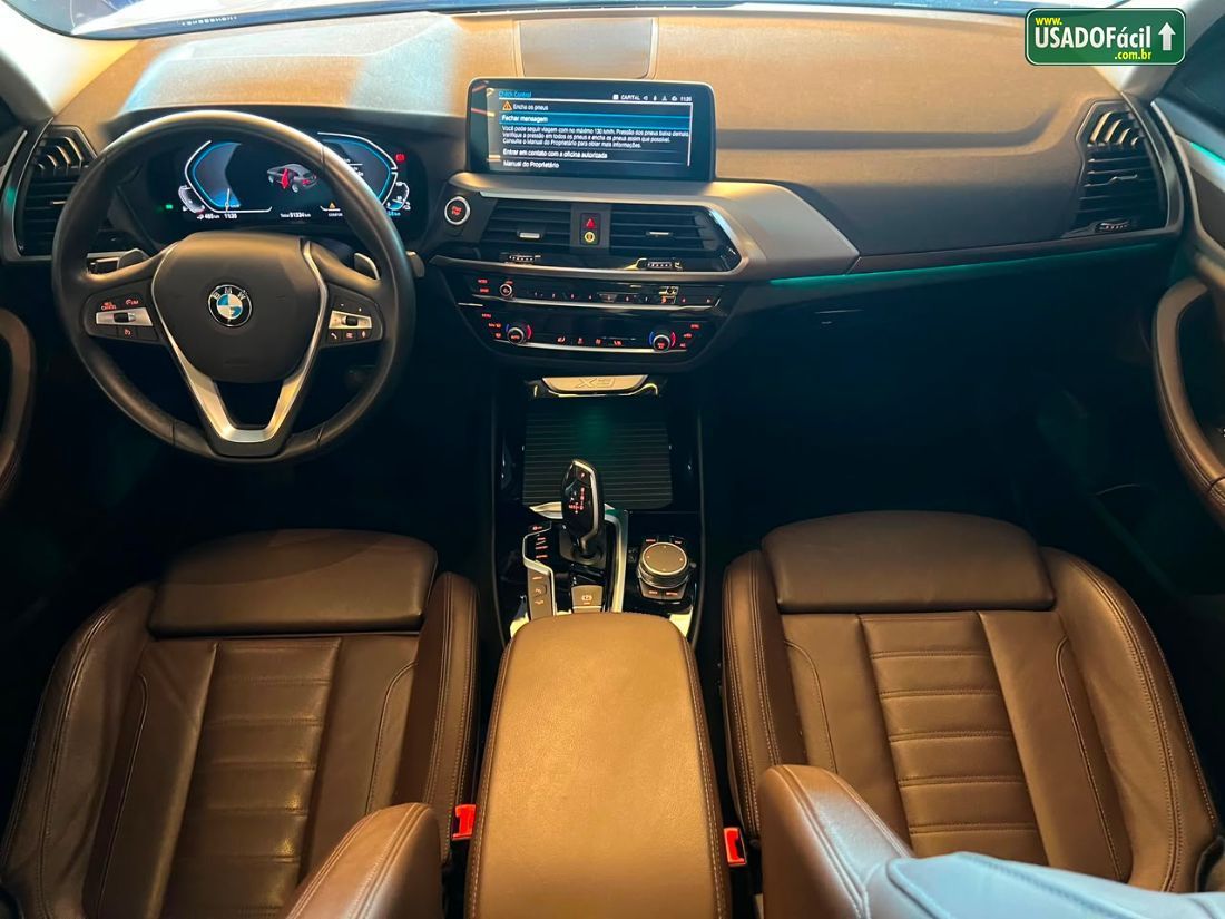 BMW BMW X3 XDrive 30e Turbo Automático Híbrido Blindada 2021/2021 — foto 11 de 16