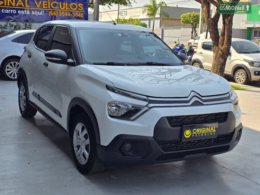 Citroen C3 Live Pack 1.0 Mecânico Flex 5P 2024/2024 — foto 2 de 10
