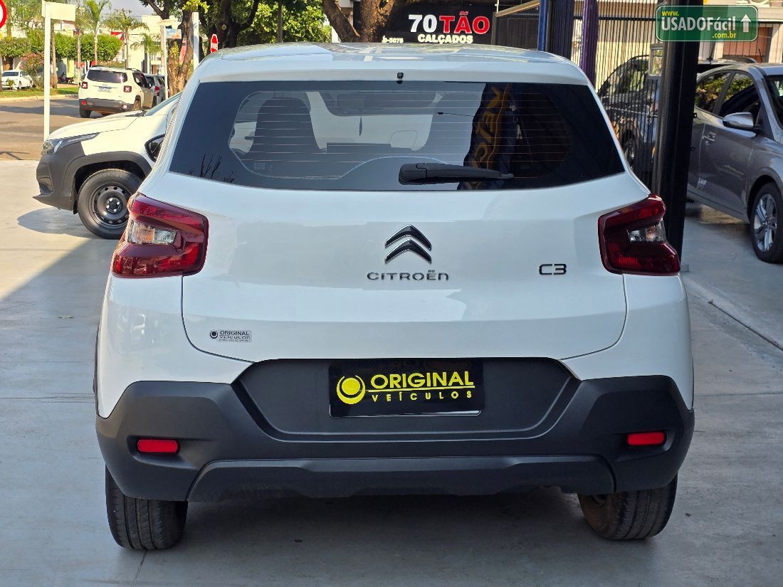 Citroen C3 Live Pack 1.0 Mecânico Flex 5P 2024/2024 — foto 4 de 10