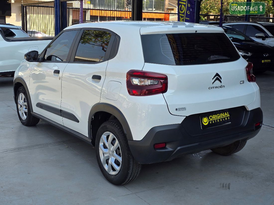 Citroen C3 Live Pack 1.0 Mecânico Flex 5P 2024/2024 — foto 5 de 10