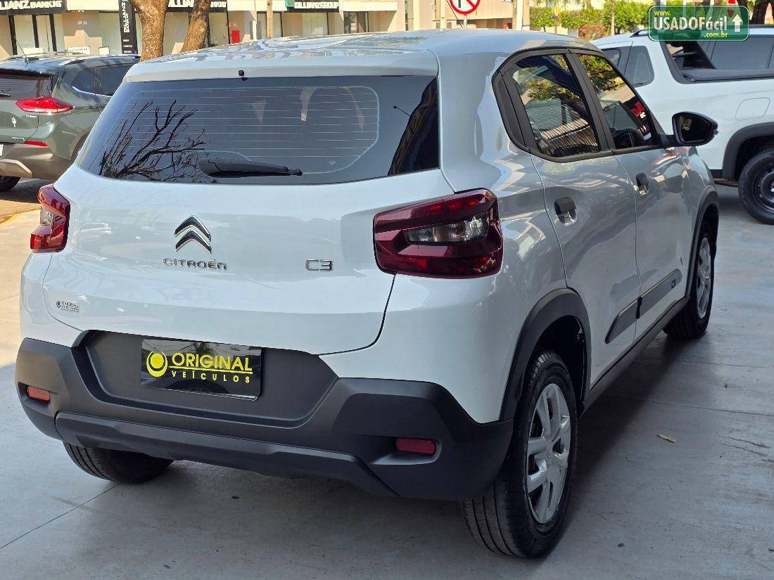 Citroen C3 Live Pack 1.0 Mecânico Flex 5P 2024/2024 — foto 6 de 10