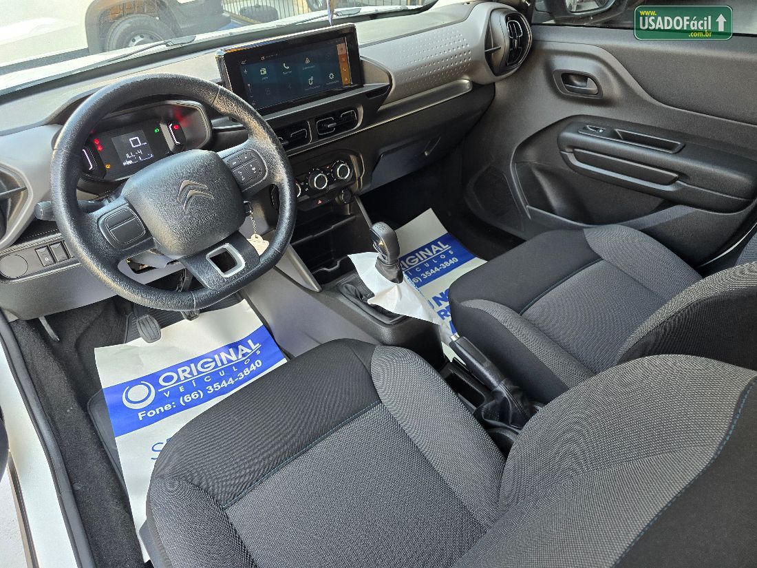 Citroen C3 Live Pack 1.0 Mecânico Flex 5P 2024/2024 — foto 7 de 10