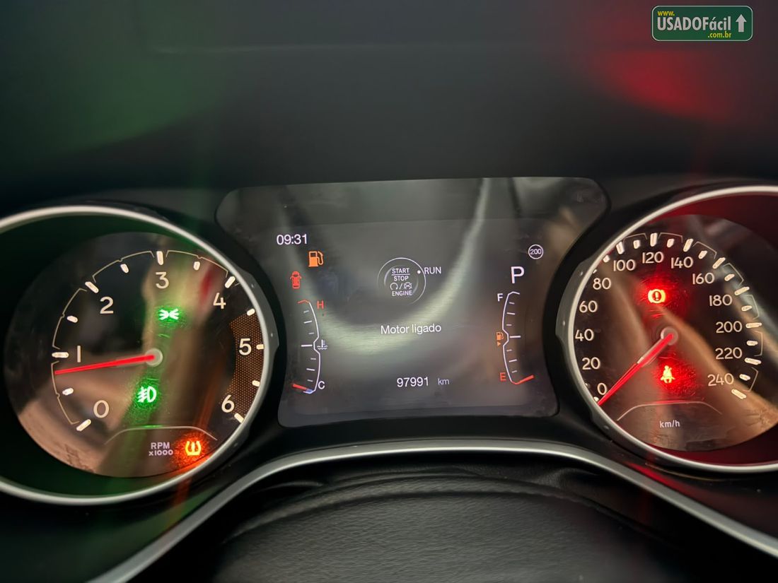 Jeep Compass Limited 2.0 4x4 Automático Diesel 2019/2020 — foto 7 de 12