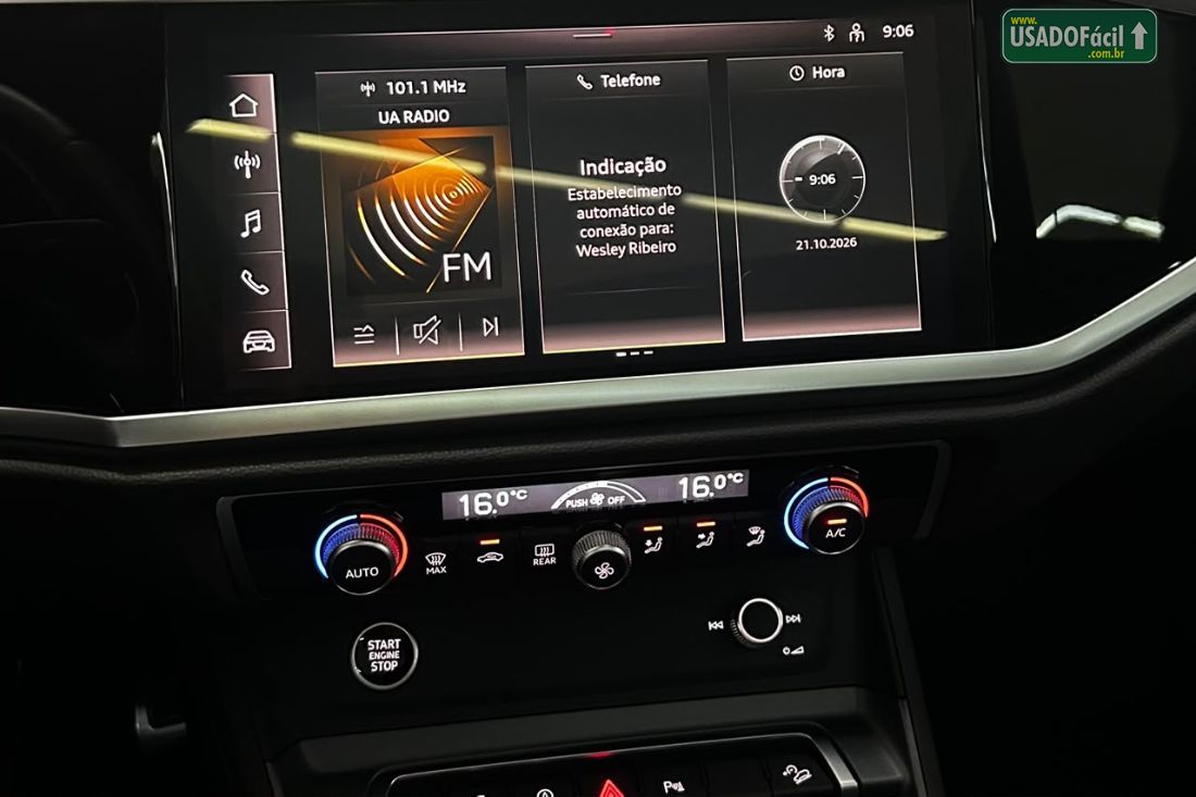 Audi Q3 Performance Black Plus 2.0 TFSI Tiptronic Quattro 2024/2025 — foto 11 de 18