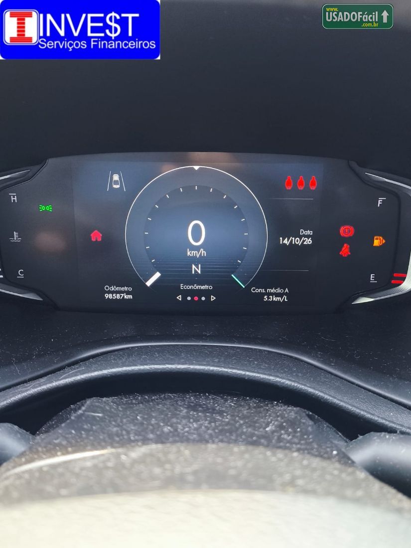 Fiat Toro Freedom 1.3 T270 4x2 Automático Flex 2021/2022 — foto 12 de 14