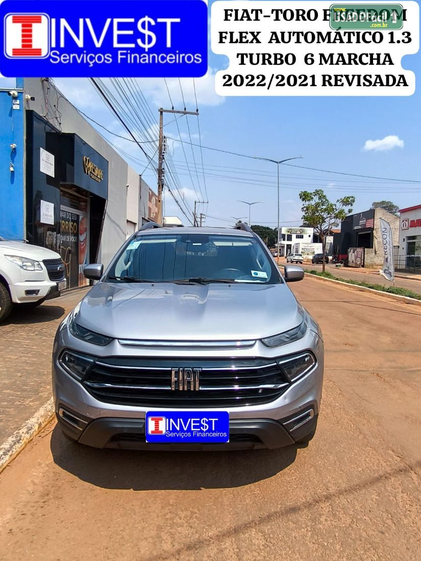 Fiat Toro Freedom 1.3 T270 4x2 Automático Flex 2021/2022 — foto 2 de 14