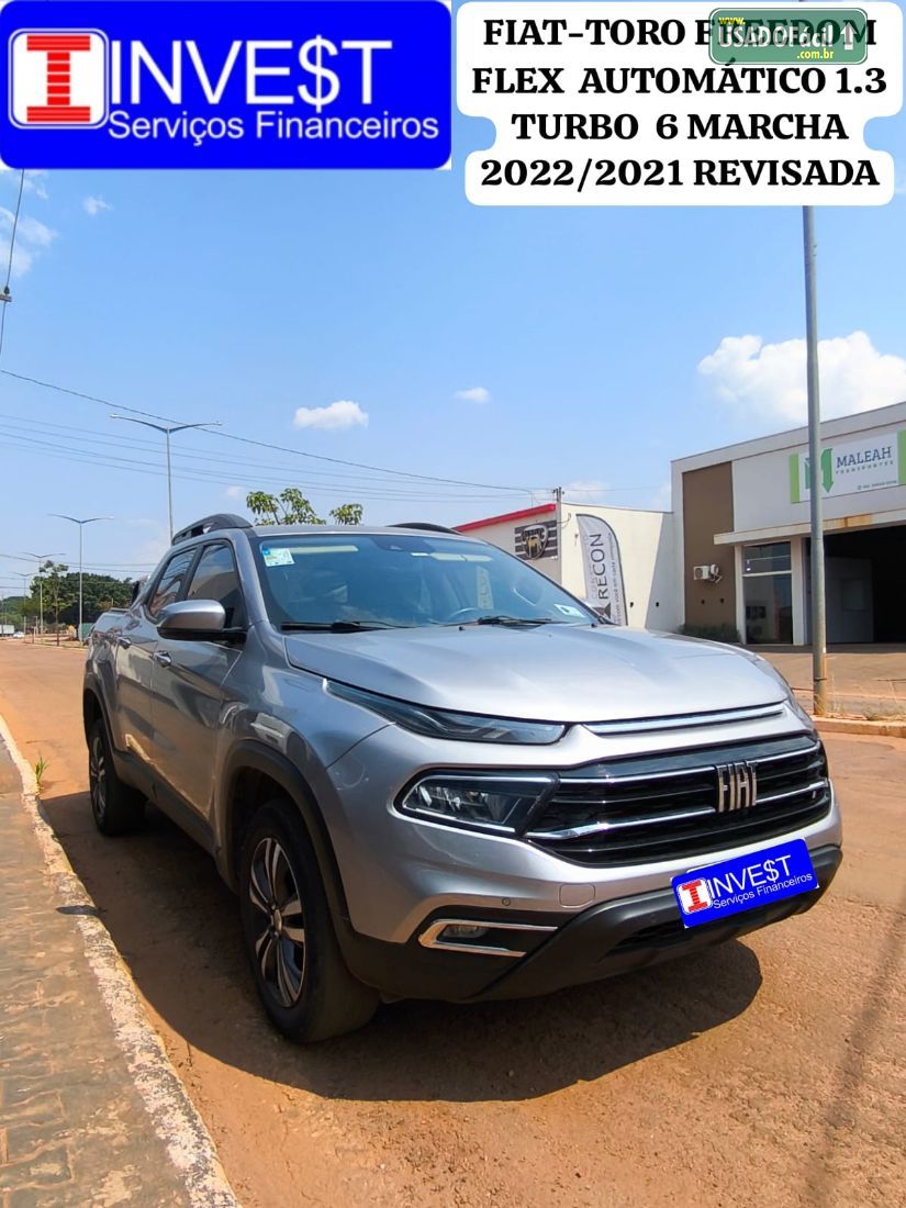 Fiat Toro Freedom 1.3 T270 4x2 Automático Flex 2021/2022 — foto 5 de 14