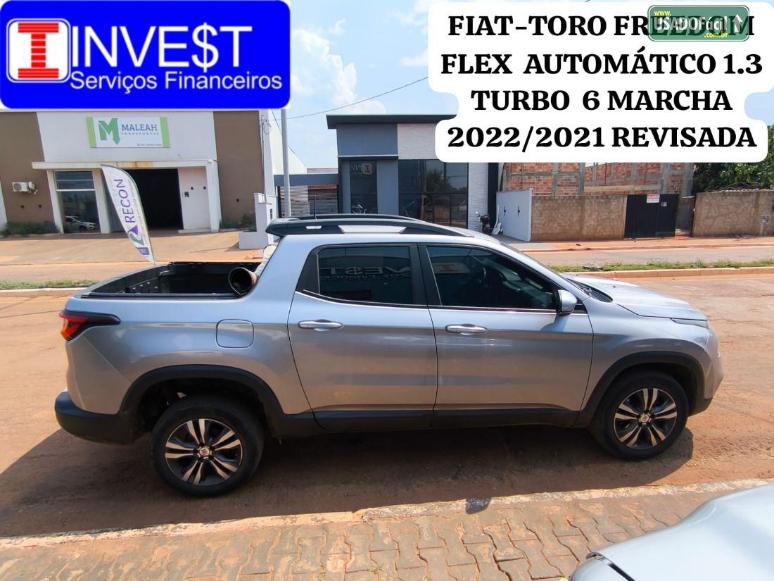 Fiat Toro Freedom 1.3 T270 4x2 Automático Flex 2021/2022 — foto 6 de 14