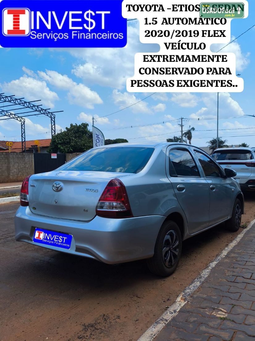 Toyota Etios Sedan X 1.5 Automático Flex 2019/2020 — foto 13 de 16