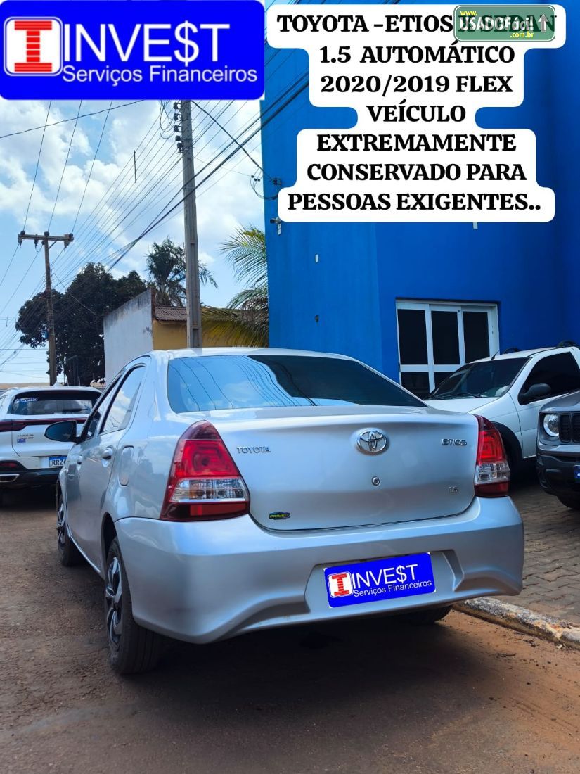 Toyota Etios Sedan X 1.5 Automático Flex 2019/2020 — foto 14 de 16
