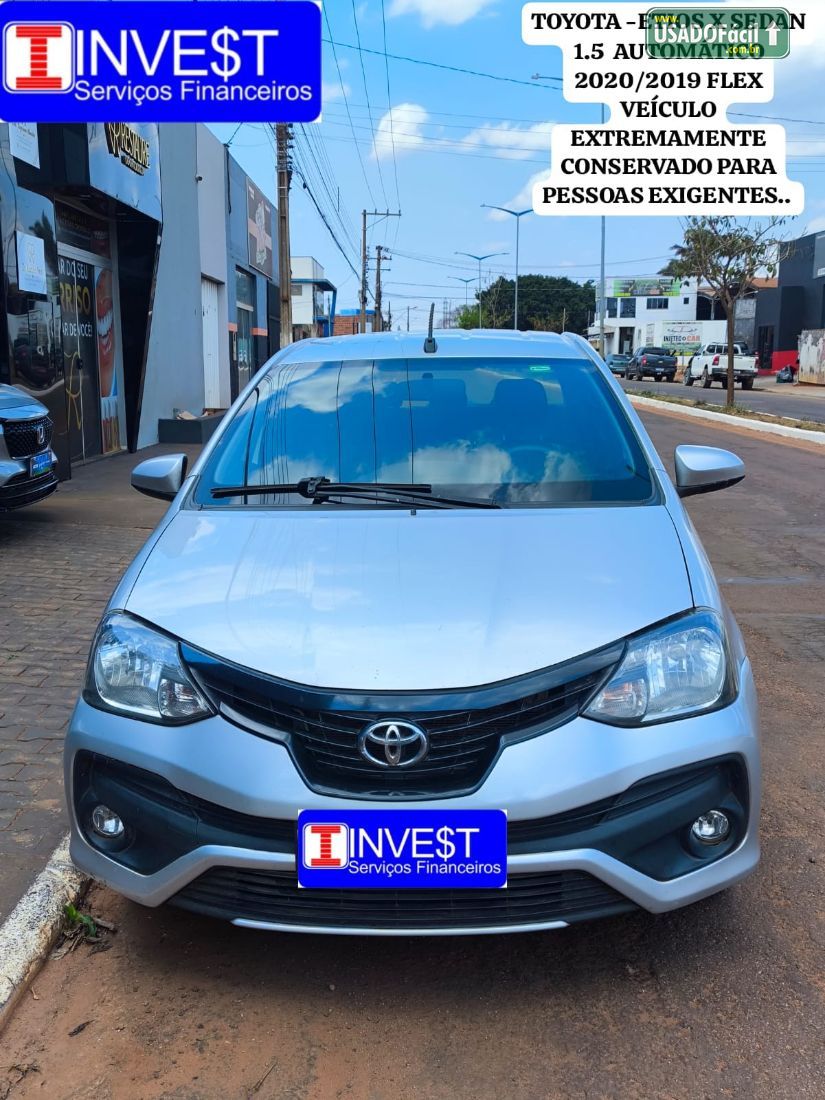 Toyota Etios Sedan X 1.5 Automático Flex 2019/2020 — foto 16 de 16
