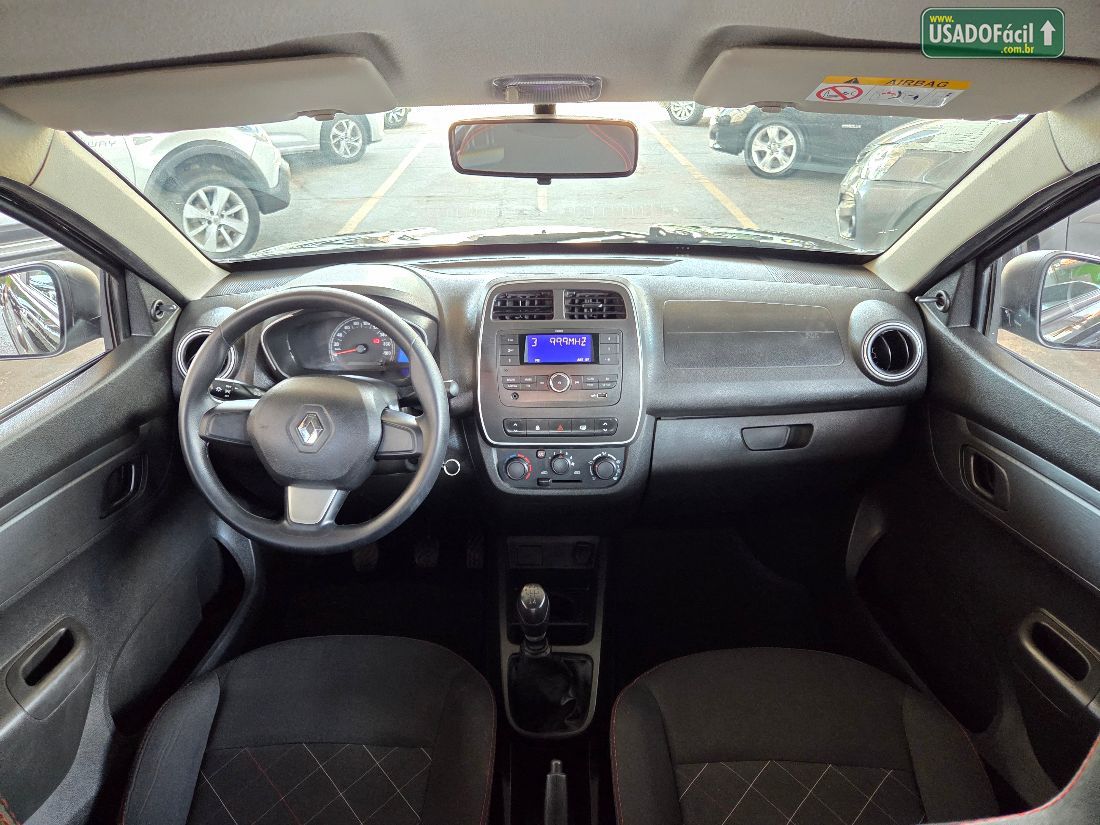 RENAULT Kwid Zen 1.0 Mecânico Flex 2019/2020 — foto 13 de 14